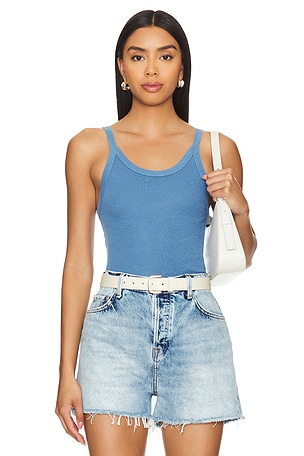 Cropped Annie Tank Top perfectwhitetee