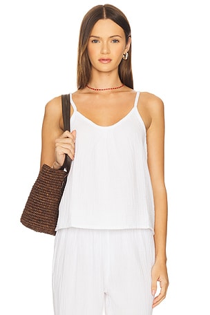 Double Gauze Tank perfectwhitetee
