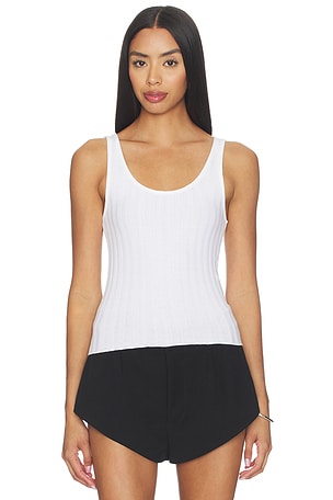 Poorboy Rib Tank Top perfectwhitetee