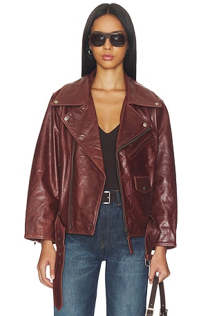 Biker Leather Jacket Found
