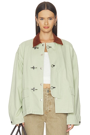 Washed Fireman Clasp Workshop Jacket Found