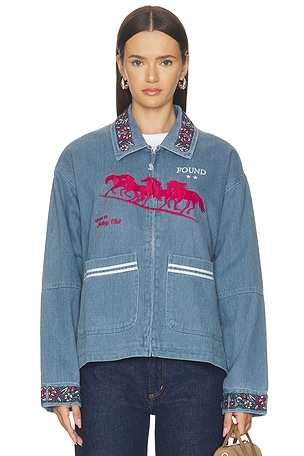 Jockey Club Embroidered Jacket Found
