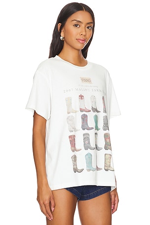Found Malibu Farm Fair Tee in White