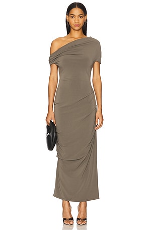 Paris Georgia Elemental Ida Dress in Charcoal