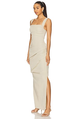 Paris Georgia Raf Dress in Neutral. Size XS. Also