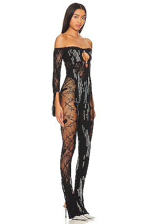 POSTER GIRL Adella Jumpsuit Shapewear Off The Shoulder Jumpsuit