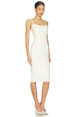 POSTER GIRL Whistle Midi Dress in White