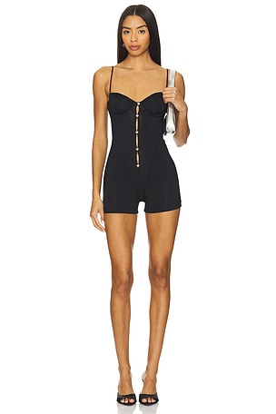 Sheer Gloss Romper POSTER GIRL