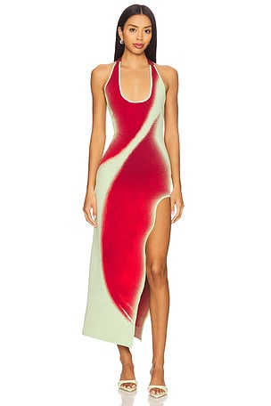 Noah Halter Neck Long Dress PH5
