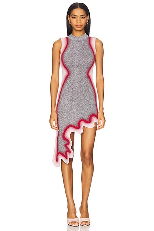 Hailey Reflective Wavy Dress PH5