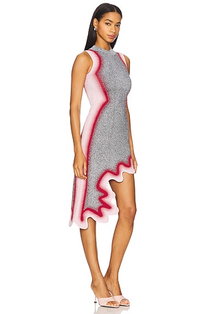 PH5 Hailey Reflective Wavy Dress in Black. Size XS. Also