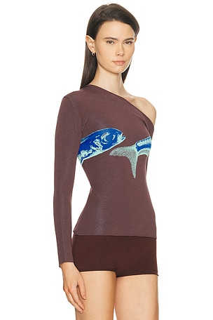 PH5 Marlin Pullover in Brown