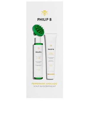Peppermint Avocado Scalp Invigorating Kit PHILIP B.