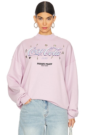 Silver Charm Sweatshirt PRIVATE POLICY