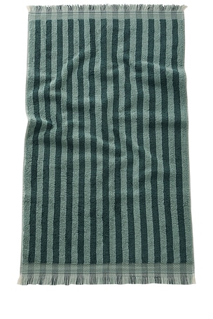Pembroke Stripe Bath Towel Piglet in Bed