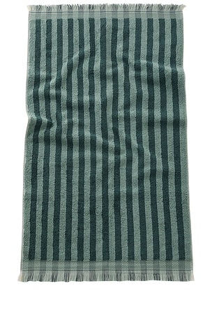 Pembroke Stripe Hand Towel Piglet in Bed