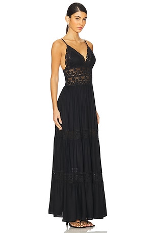 PQ Shea Long Dress in Black