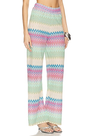 PQ Meg High Waist Pant in Pink,Mint