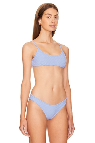 PQ Rosa Bikini Top in Baby Blue