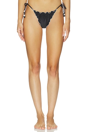 Lettuce Edge Tie Side Bikini Bottom PQ