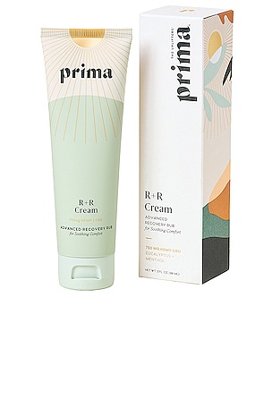 R+R Cream 750mg CBD Advanced Recovery Rub prima