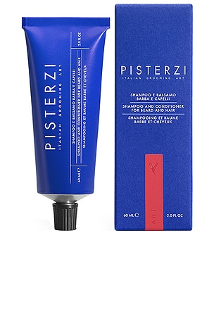 Pisterzi Shampoo & Conditioner For Beard & Hair Travel Size in Beauty: NA