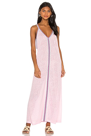 Pitusa Inca Cheetah Sundress in Light Pink REVOLVE