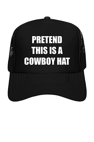 X Revolve Cowboy Trucker Hat PIZZASLIME