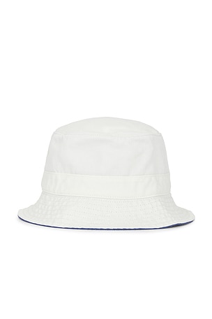 Polo Ralph Lauren Chino Loft Bear Bucket Hat in Cream
