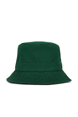 Polo Ralph Lauren Cotton Twill Novelty Bear Loft Bucket Hat in Green