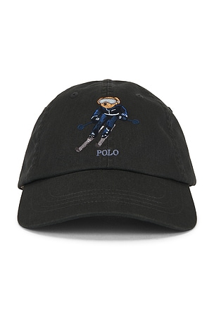 Cotton Twill Novelty Ski Bear Sport Cap Polo Ralph Lauren