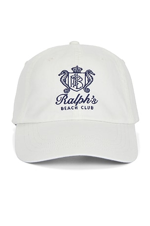 Cotton Twill Novelty Ralph's Beach Club Sport Cap Polo Ralph Lauren