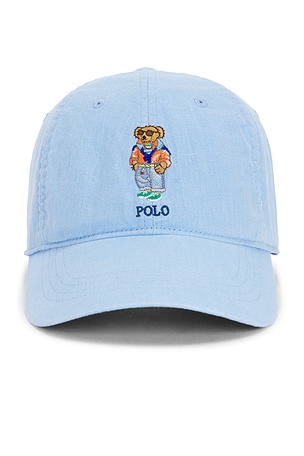 Tissue Linen Classic Novelty Bear Sport Cap Polo Ralph Lauren