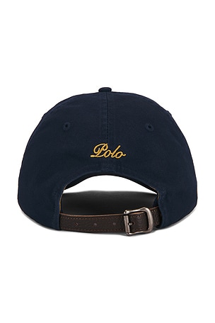 Polo Ralph Lauren Large Polo Players Embroidered Sport Cap in Navy