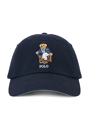 Cotton Twill Novelty Newport Bear Sport Cap Polo Ralph Lauren