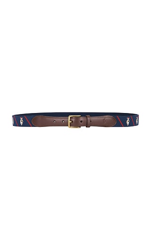 Ribbon & Leather Seasonal Bear Belt Polo Ralph Lauren
