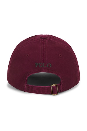 Polo Ralph Lauren Chino Sport Cap in Burgundy