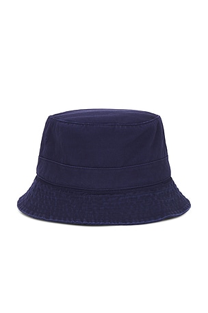 Polo Ralph Lauren Chino Novelty Bear Loft Bucket Hat in Navy