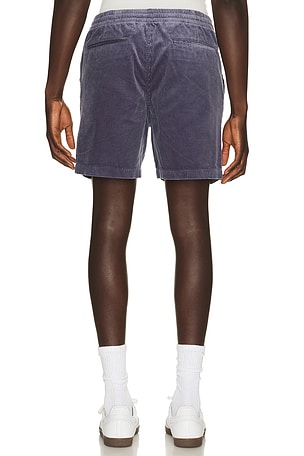 Polo Ralph Lauren 8 Wale Soft Fade Corduroy Pull On Prepster Short 6 in Navy