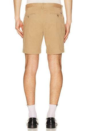 Polo Ralph Lauren Bedford Cotton Stretch Twill Short in Tan