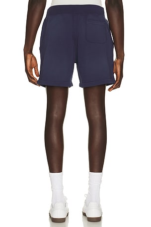 Polo Ralph Lauren Island Fleece Knit Pull On Short in Navy