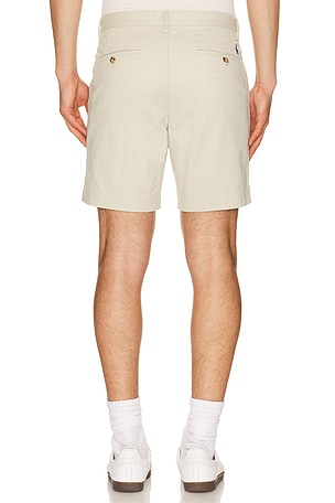 Polo Ralph Lauren Bedford Cotton Stretch Twill Short in Cream