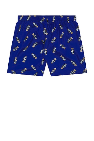Polo Ralph Lauren Woven Boxer With Bear Print in Blue. Size S. Also