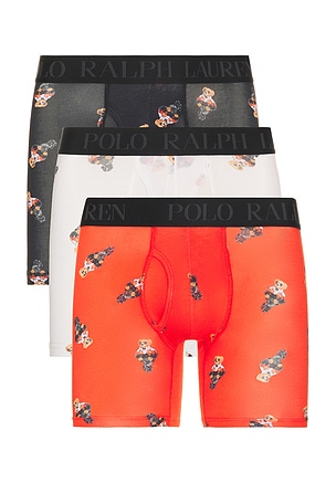 4D Flex Holiday Gift Set Boxer Brief 3 Pack Polo Ralph Lauren