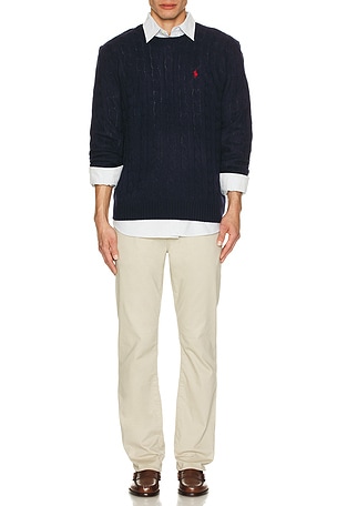 Polo Ralph Lauren Long Sleeve Pullover in Navy. Size XL/1X. Also