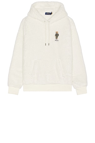 Hi Pile Fleece Novelty Bear Hoodie Polo Ralph Lauren