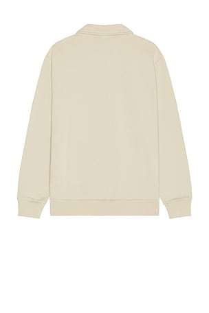 Polo Ralph Lauren Loopback Terry 1/2 Zip Sweatshirt in Beige