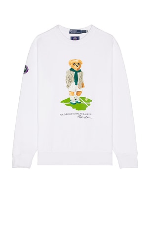 Wimbledon Novelty Bear Crewneck Sweatshirt Polo Ralph Lauren