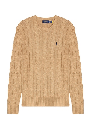 Cable Knit Crewneck Sweater Polo Ralph Lauren