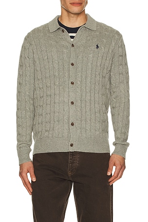 Button Placket Cardigan Sweater Polo Ralph Lauren